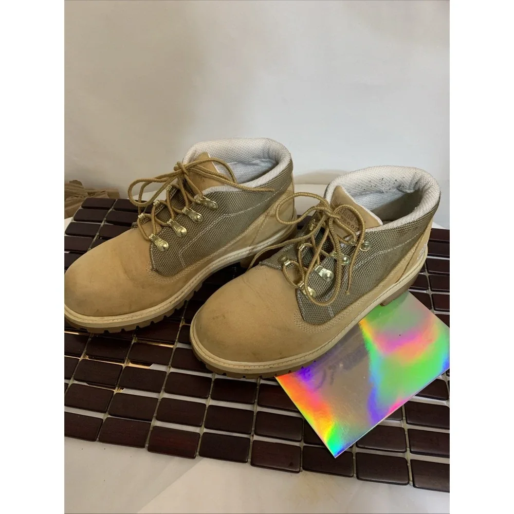 Women's Timberland Nellie Waterproof Chukka Boots Wheat‎ Nubuck Woman's 6